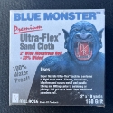 Cleanfit Blue Monster® Ultra-Flex® 70174 Premium Abrasive Cloth, 10 yd L x 2 in W, 150 Grit, Aluminum Oxide Abrasive