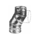 AmeriVent® 3EAL Adjustable Elbow, 3 in, 90 deg, Import