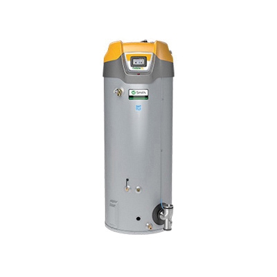 AO Smith® 100234900 Modulating Gas Water Heater, 100 gal Tank, 199900 Btu/hr Heating, Natural Gas Fuel, Direct/Power Vent, 97 %, Tall or Short: Tall