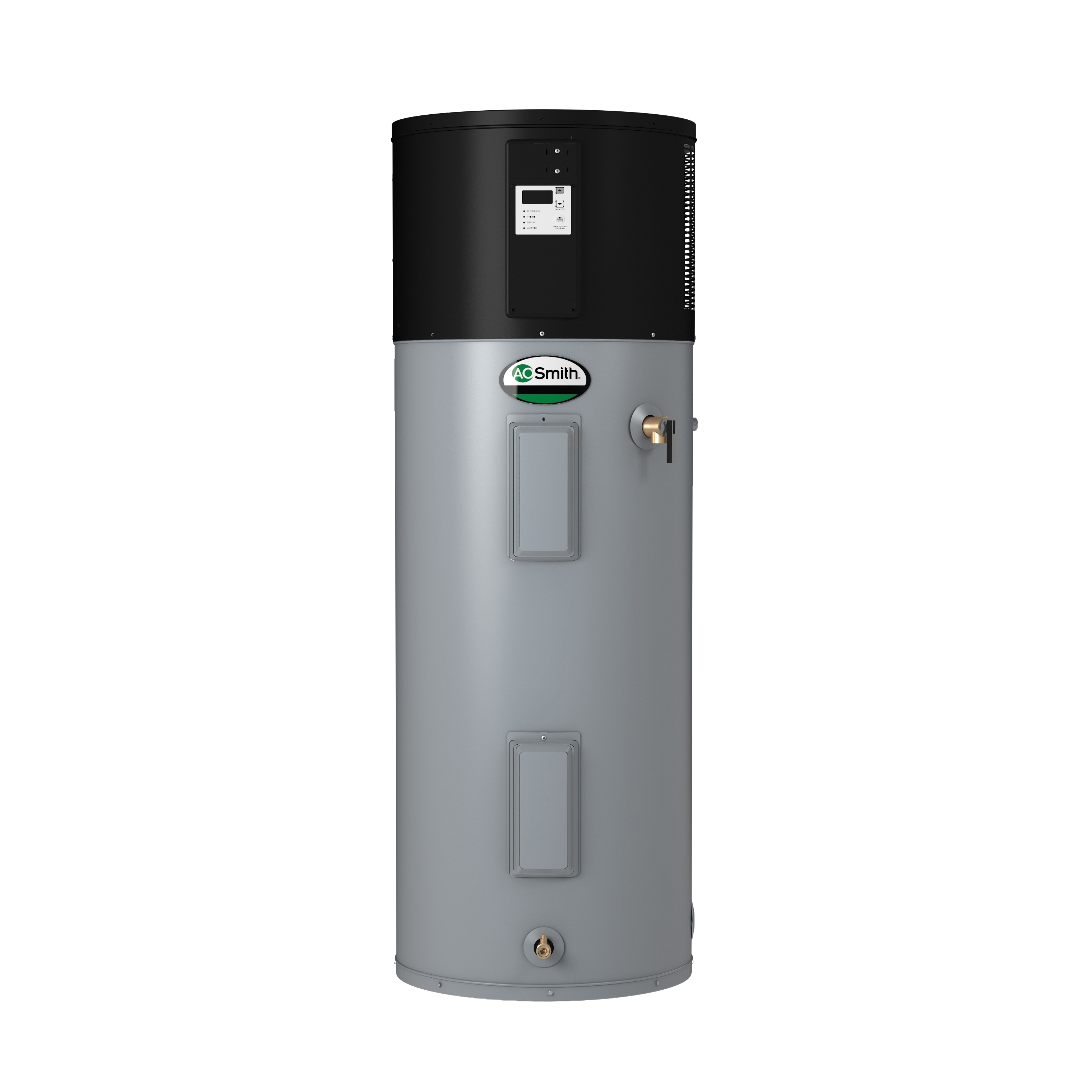 AO Smith® Voltex™ ProLine® XE Best 100324341 130 1-Phase 2-Element Commercial-Grade Hybrid Electric Heat Pump Water Heater, 66 gal Tank, 208/240 VAC, 4.5 kW Power Rating, Tall