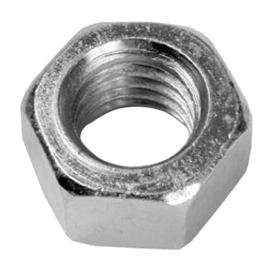 L.H. Dottie HN14 Hex Nut Finished 1/4-Inch-20 TPI Zinc Plated - 100 Pack