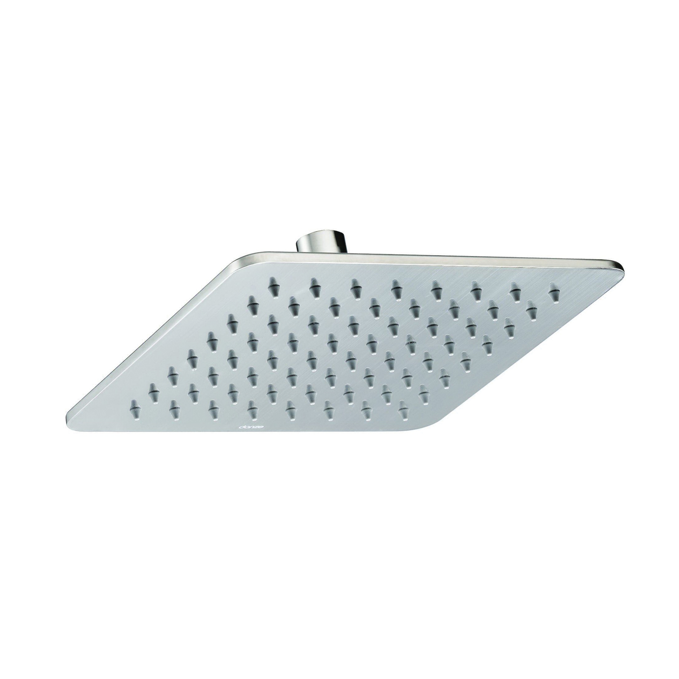 Danze® D460080BN Drench™ Shower Head, 1.75 gpm Max Flow, 1 Sprays, 9-13/16 x 9-13/16 in Head, Import
