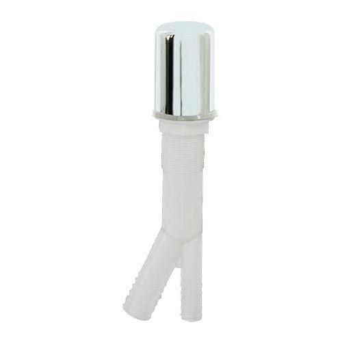 EZ-FLO® 60421 Economy Dishwasher Air Gap With Chrome Plated Cap, For Use With Dishwasher and Disposer Installation, Plastic