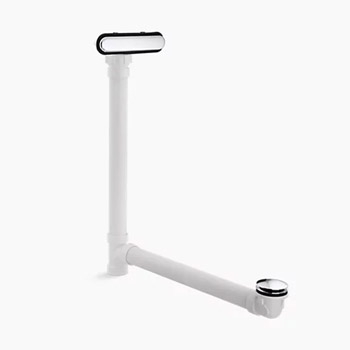 Kohler K-7272-BL Clearflo Slotted Overflow Bath Drain - Matte Black