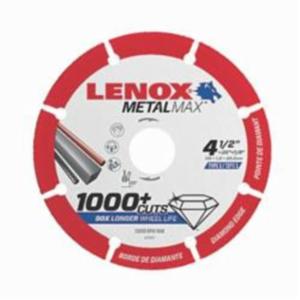 Lenox® MetalMax™ 1972921 Cut-Off Wheel, 4-1/2 in Blade, 7/8 in