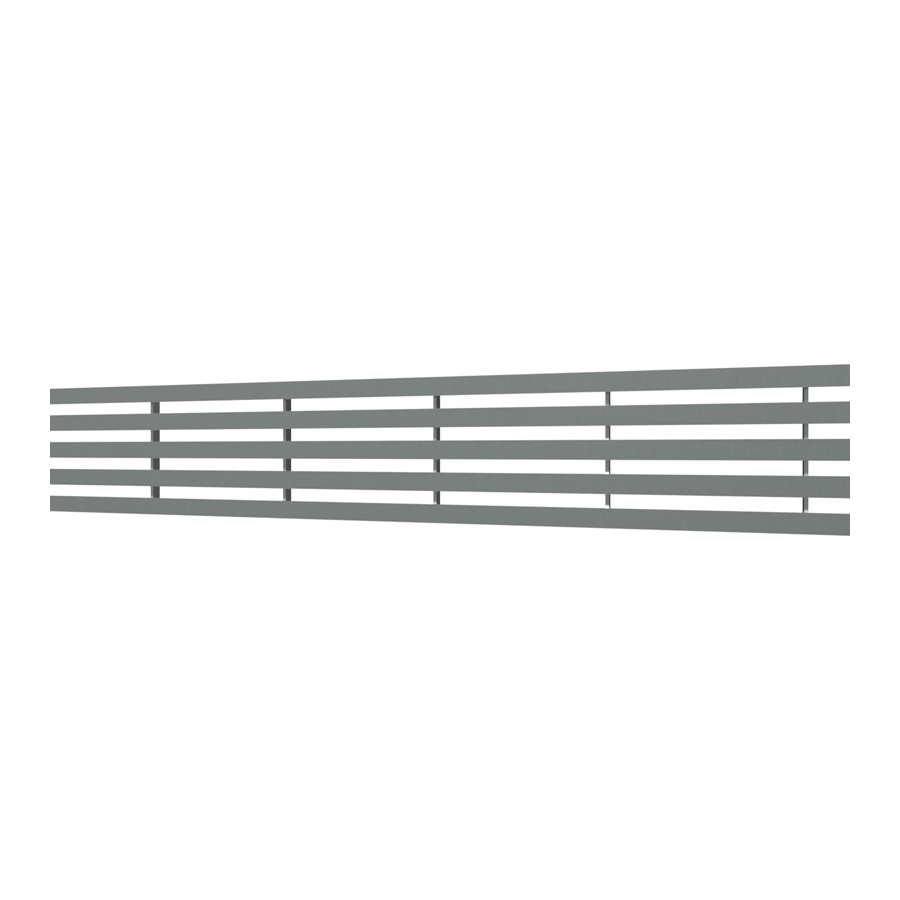 QuickDrain™ LINES32 Lines Decorative Linear Shower Drain Cover, 32 in L x 1-1/2 in W, 304 Stainless Steel, Brushed Stainless Steel, Import