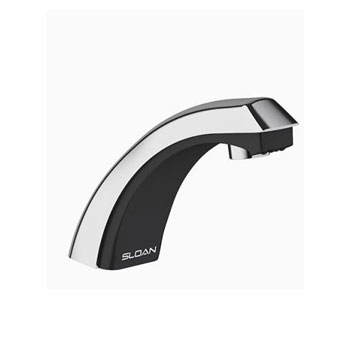 Sloan EBF-85-4-BAT-CP-0.5 Optima Battery-Powered Deck-Mounted Mid Body Faucet (3315010BT)