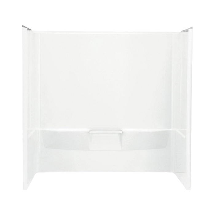 Sterling® 71044100-0 Bath/Shower Wall Set, Performa™, 60 in L x 30 in W, Solid Vikrell®
