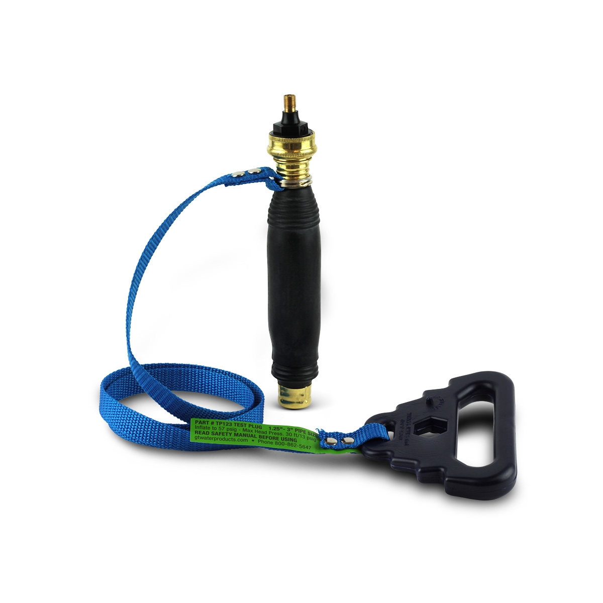 drainking® DKTP123 Pneumatic – Hydraulic Test Plug 1-1/2