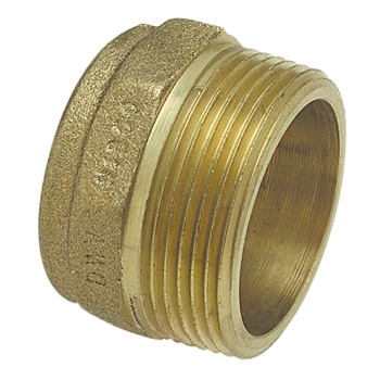 1-1/2 in DWV Adapter C x M - Cast